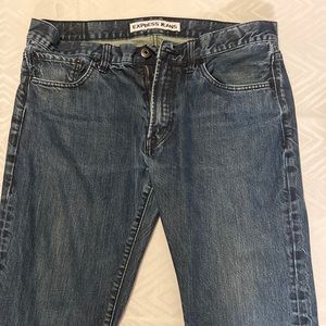 Express Men’s Rocco Slim Fit Boot Cut Jeans